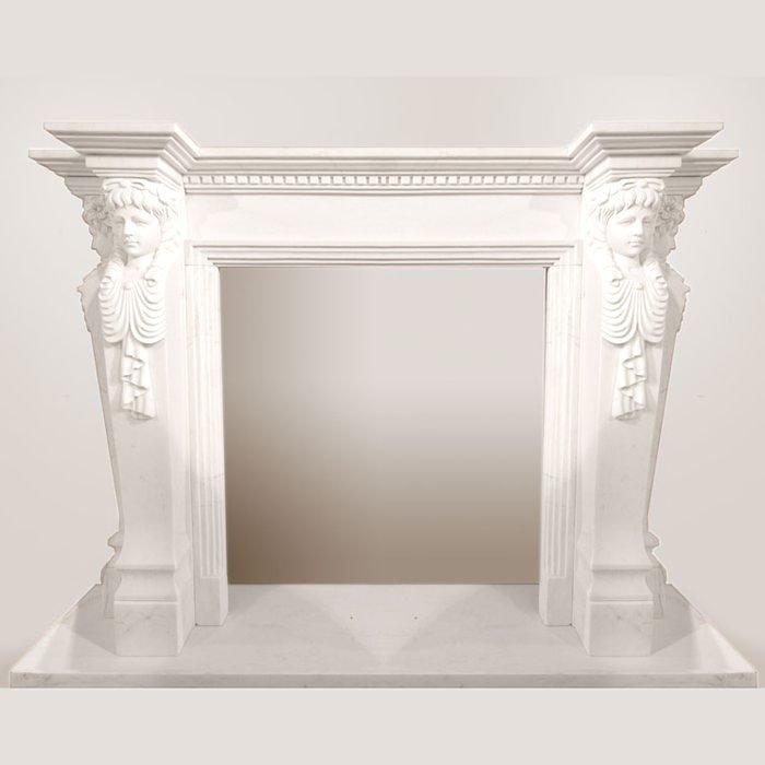 Портал MF 96643, White (Art World) Выполнен из белого мрамора. Грациозный портал из натурального мрамора от компании ArtWorld достоин поистине царских интерьеров. Минималистичный стиль исполнения портала отказывается от присутствия каких-либо лишних деталей и архитектурных нагромождений, уступая место центральным декоративным элементам изделия: изумительным античным нимфам, расположившимся на четырех колоннах облицовки. Элегантные колонны с греческими, возможно, богинями дополнены строгими линиями на гранях арки и верхней панели портала. Спокойный кремово-белый оттенок натурального камня придает этой модели еще больше величия, царственного покоя и аристократического молчания. Хотите купить камины из мрамора? Домотехника - большой выбор с доставкой по России.