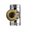 Тройник 90° DTRH D200 с изол.50мм, нерж321/нерж304 (Вулкан) - 