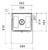 Печь-камин Centus 3 blueberry (NunnaUuni) - 