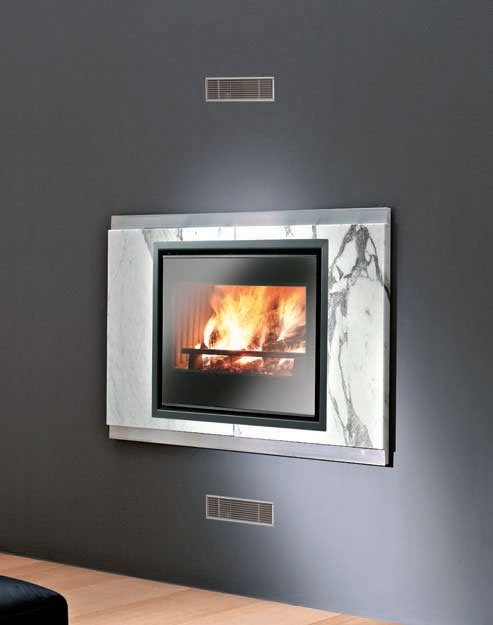 Облицовка ARABESQUE arab, под Pellbox SCF, Luce Plus 62 (EdilKamin) Обрамление из белого узорчатого мрамора Arabescato со вставками из нержавеющей стали. Домотехника - это более десяти магазинов с каминами в СПБ, Москве, Екатеринбурге, Новосибирске с доставкой по всей России!