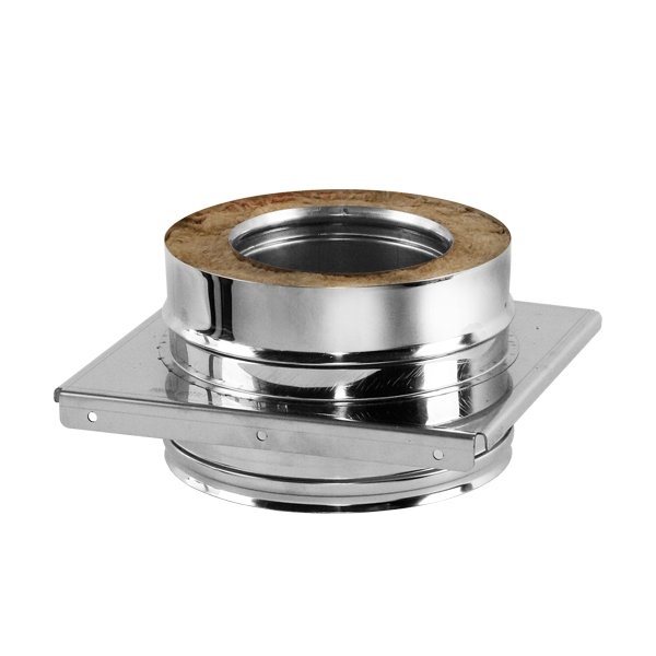 Опора V100R D104/300, нерж 321/304 (Вулкан) Опора двустенная с раструбно-профильным соединением на трубу с D104/300 мм. Изоляция: 100 ммМатериал изготовления: нержавеющая сталь AISI 321/304,Ищете дымоходы из нержавейки? Поможем подобрать, доставим по России -Домотехника!