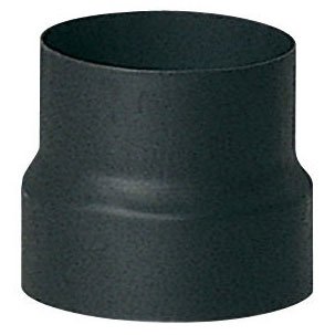 Переходник D200/160 (Ala) Переходник D200/160 черный, матовый. Купить дымоходы стальные стало проще! Интернет-магазин Домотехника, доставка по России.