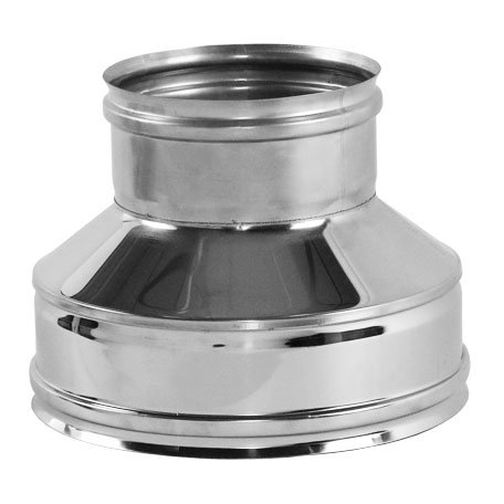 Переходник на конус термо-моно V50R с D160/260 на D160, нерж 321/304 (Вулкан) Переходник термо-моно (на конус) с D160/260 мм на D160 мм, двустенный с раструбно-профильным соединением. Материал изготовления: нержавеющая сталь AISI 321/304. Ищете дымоходы из нержавейки? Поможем подобрать, доставим по России -Домотехника!