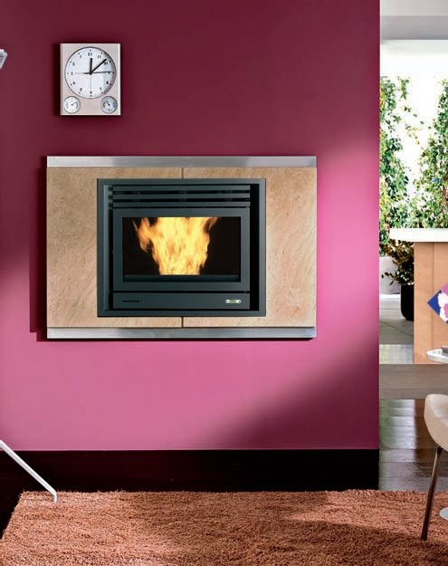 Облицовка ARABESQUE tigrato, под Inpellet 54, Luce Plus 54, Deco, Riga (EdilKamin) Обрамление из тигрового восточного мрамора со вставками из нержавеющей стали. Домотехника - это более десяти магазинов с каминами в СПБ, Москве, Екатеринбурге, Новосибирске с доставкой по всей России!