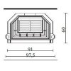 Топка Forte Plus V (EdilKamin) - 