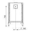 Печь-плита RUSTICA 60 L (J. Corradi) - 