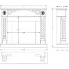 Портал BOTTICELLI, Crema Marfil (Crumar) - 
