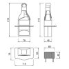 Барбекю TIRRENIA 2 (Palazzetti) - 
