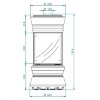 Печь Lady Fire base (Palazzetti) - 
