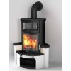 Печь 63 GT ECOplus, brilliant-schwartz 471, черная рамка (Hark) - 