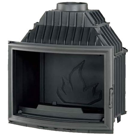 Топка JUPITER 700 (Ferlux) Испанская топка для домашних и общественных каминов &ndash модель Jupiter 700 от известного производителя Ferlux. Топка сочетает в себе легкий и изящный дизайн с высокой технологичностью и предельной простотой управления. Корпус выполнен из сверхпрочных чугунных панелей, надежно состыкованных друг с другом для максимальной герметичности. Главная внутренняя пластина оформлена гравировкой: рельефный рисунок языков пламени будет дополнять собой игру огня в очаге. Дверца топки вместе с жаропрочным сферическим стеклом из витрокерамики элегантно выгнута вперед, таким образом, обзор горящего пламени приобретает 3D эффект. Модель Jupiter 700 оснащена мощными технологическими опциями и системами для производства исключительных теплотехнических показателей работы. Среди современных систем работы можно выделить:,Недорогие чугунные топки, большой выбор, доставка - Домотехника!