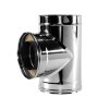 Тройник V50R 90° D300/400, нерж 321/304 (Вулкан) - 