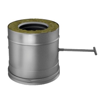Шибер поворотный V50R D200/300, нерж 321/304 (Вулкан)