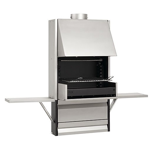 Барбекю PLEK 66 inox (Rocal) ,Переносное барбекю из нержавеющей стали. Большой выбор барбекю в интернет-магазине Домотехника, доставка по России!