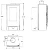 Печь RH33, alumat silver (Efel/Nestor Martin) - 