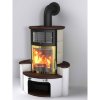 Печь 63 GT ECOplus RUA, jola-braun/stone 245, рамка золото (Hark) - 