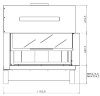 Топка G 45 LD, стекло справа (Rocal) - 