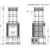 Печь Bella Rosa Klassik 2 ECOplus, java, рамка золото (Hark) - 