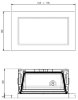 Облицовка PURE inox 80 (EdilKamin) - 