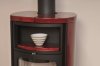 Печь 98 ECOplus, bordeaux-rot 310, черная рамка (Hark) - 