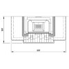Облицовка COURMAYEUR fulli-fitted 86 (Palazzetti) - 